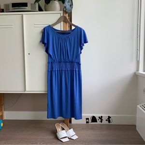 Flowy Cornflower blue dress